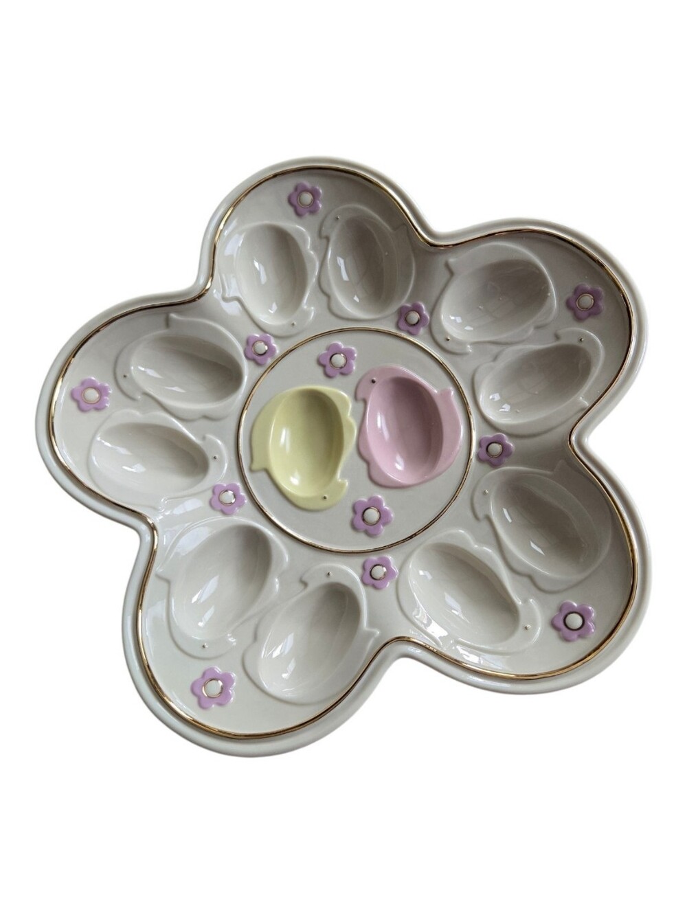 Brand-new Lenox Peeps Chick Egg Platter
